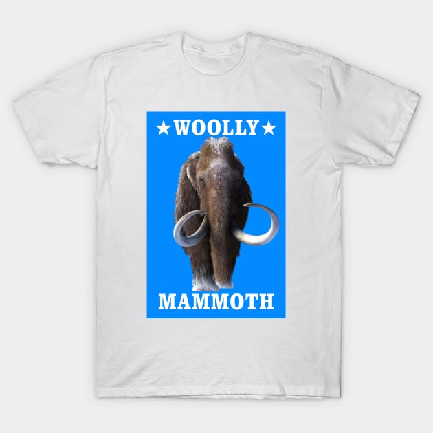 Woolly Mammoth T-Shirt by PLAYDIGITAL2020